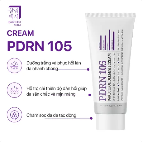Kem trị mụn PDRN Bakuchiol 30ml