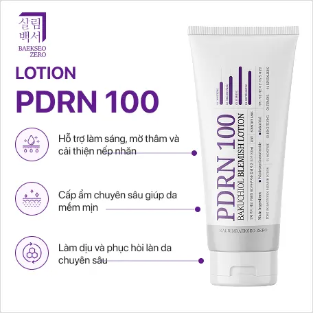 Kem Dưỡng Da Trị Mụn PDRN100 Bakuchiol 100ml