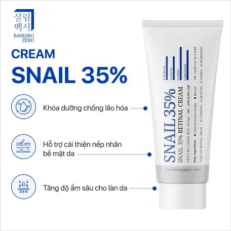 Kem dưỡng da chống lão hóa tinh chất ốc sên 35% Retinal 30ml