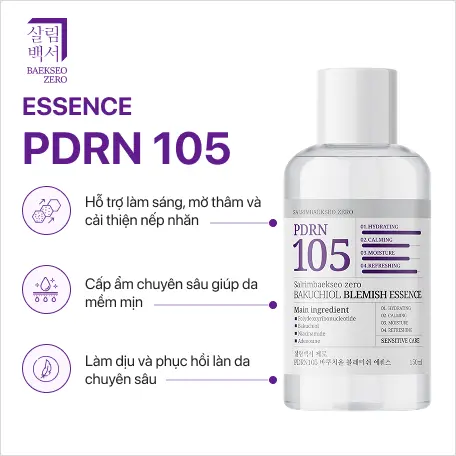 Tinh chất trị mụn PDRN Bakuchiol 150ml